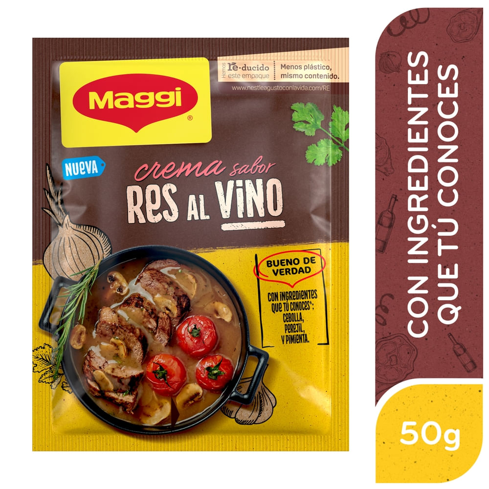 Maggi Crema Sabor Res Al Vino 50 g