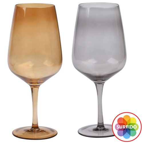 Copa vidrio Mainstays para vino Surtido -23 onz