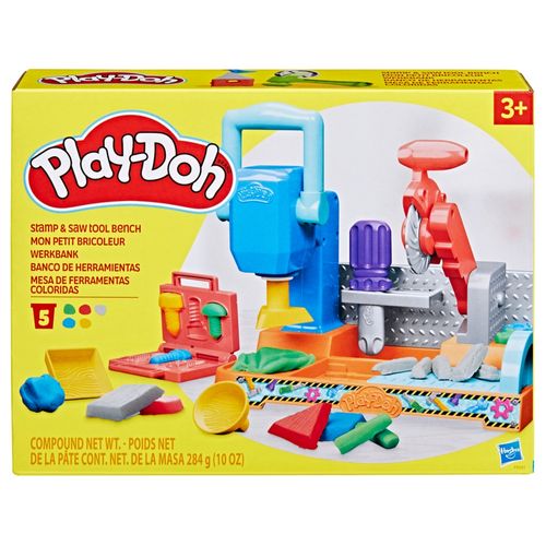 Plastilina Playdoh Mesa De Herramientas Coloridas