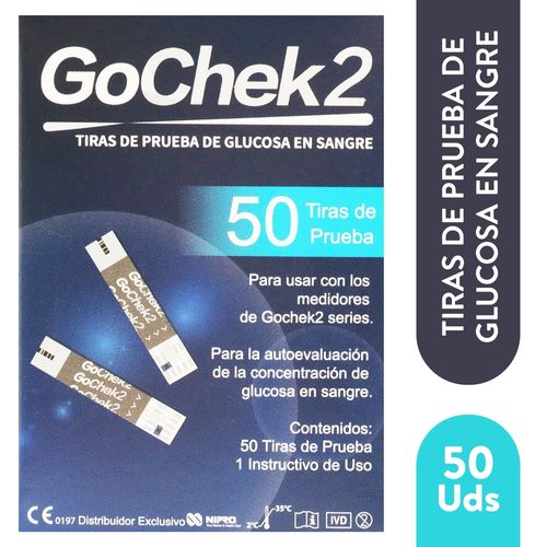 Tiras Reactivas Gochek2 X 150 Unidades