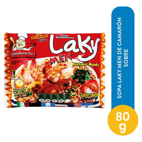 Sopa Laky Camarón Sobre - 80 g