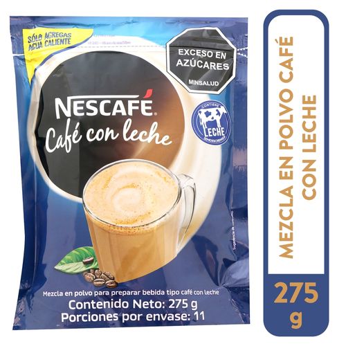 Mezcla Nescafé en polvo café con leche - 275 g