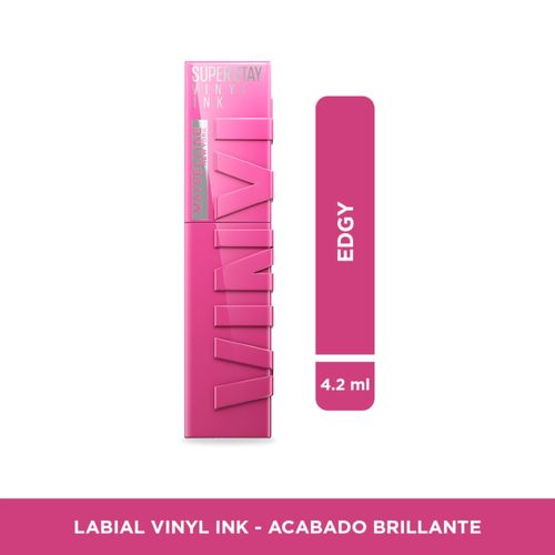 Labial Maybelline Ny Liquido Superstay  Vinyl Ink Edgy 165 - 4.2 ml