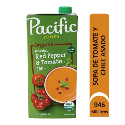 Sopa Pacific de tomate chile orgánico - 907 g