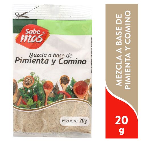 Pimienta y comino Sabemas en polvo - 20 g