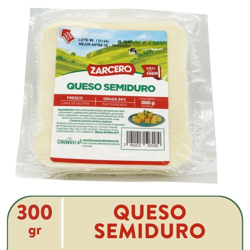 Queso Fresco Dos Pinos Semiduro Zarcero - 300g