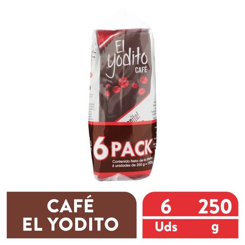 Café El Yodito 6 pack - 1500 g