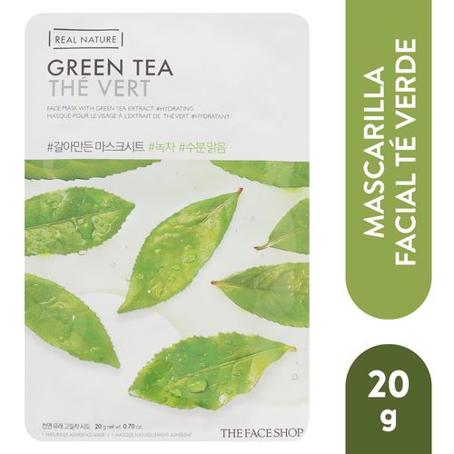 Mascarilla Facial Te Verde Tfs 30Ea