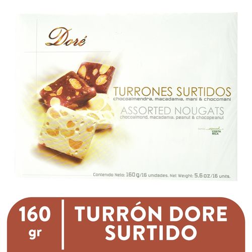 Turrón Dore Gond Surtido -160gr