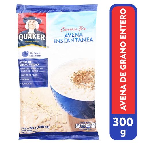 Avena Quaker instantánea hierro - 300 g