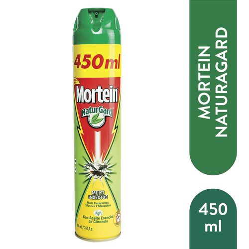 Insecticida Mortein Multi Insectos Citronela Aerosol -450ml