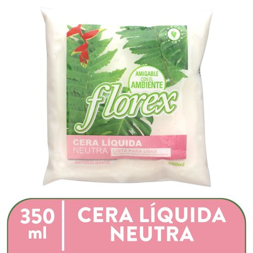 Cera Florex Líquida Neutra Bolsa -350ml