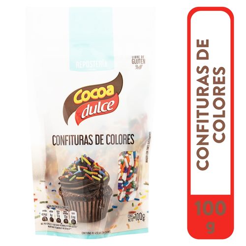 Confitura Cocoa Dulce palitos de colores - 100 g