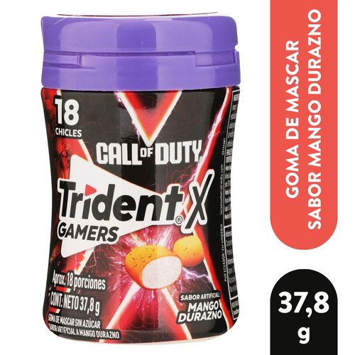 Goma de mascar Trident Call Of Duty  -37 g