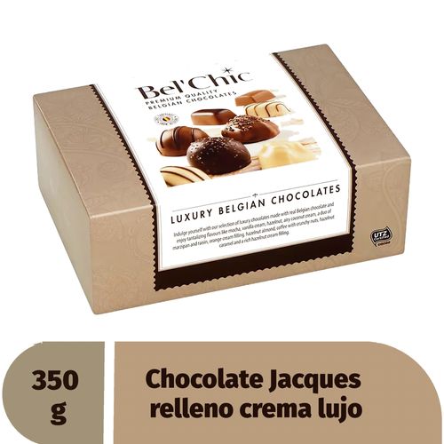 Chocolate Jacques relleno crema lujo - 350 g