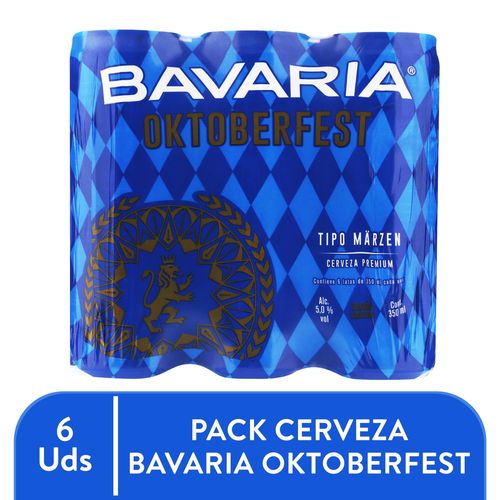 Cerveza Bavaria Oktoberfest 6 Pack -2100 ml