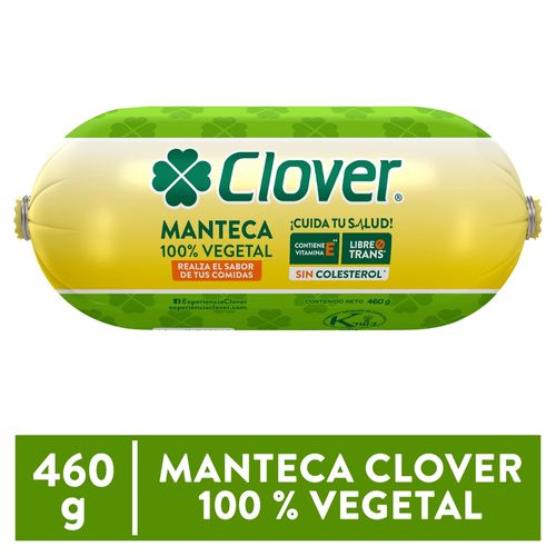 Manteca Clover Vegetal - 460gr