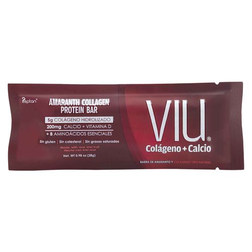 Barra Viu colágeno y calcio - 28 g