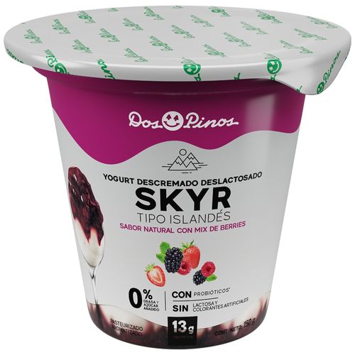 Yogurt Dos Pinos Skyr Berries - 150 g