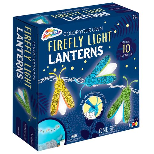 Juego Colorea Tus Lámparas Estilo Luciérnagas