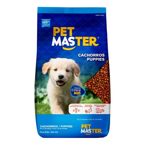 Alimento seco Pet Master para perro cachorros - 1000 g