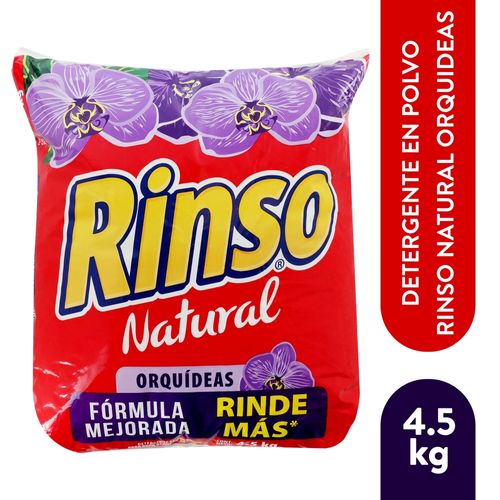 Detergente Rinso Natural Orquídeas 4500 gr