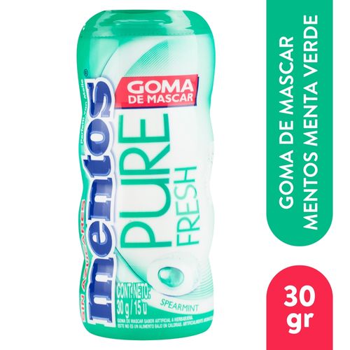 Goma de mascar Mentos pure fresh - 30 g
