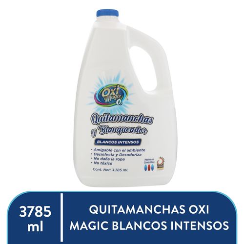 Quitamanchas Oxi Magic Líquido  para ropa Blanca - 3785 ml