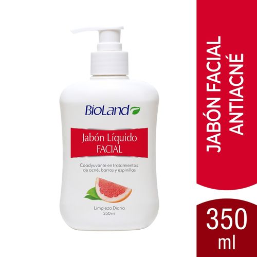 Jabón Facial Bioland Liquido - 350ml