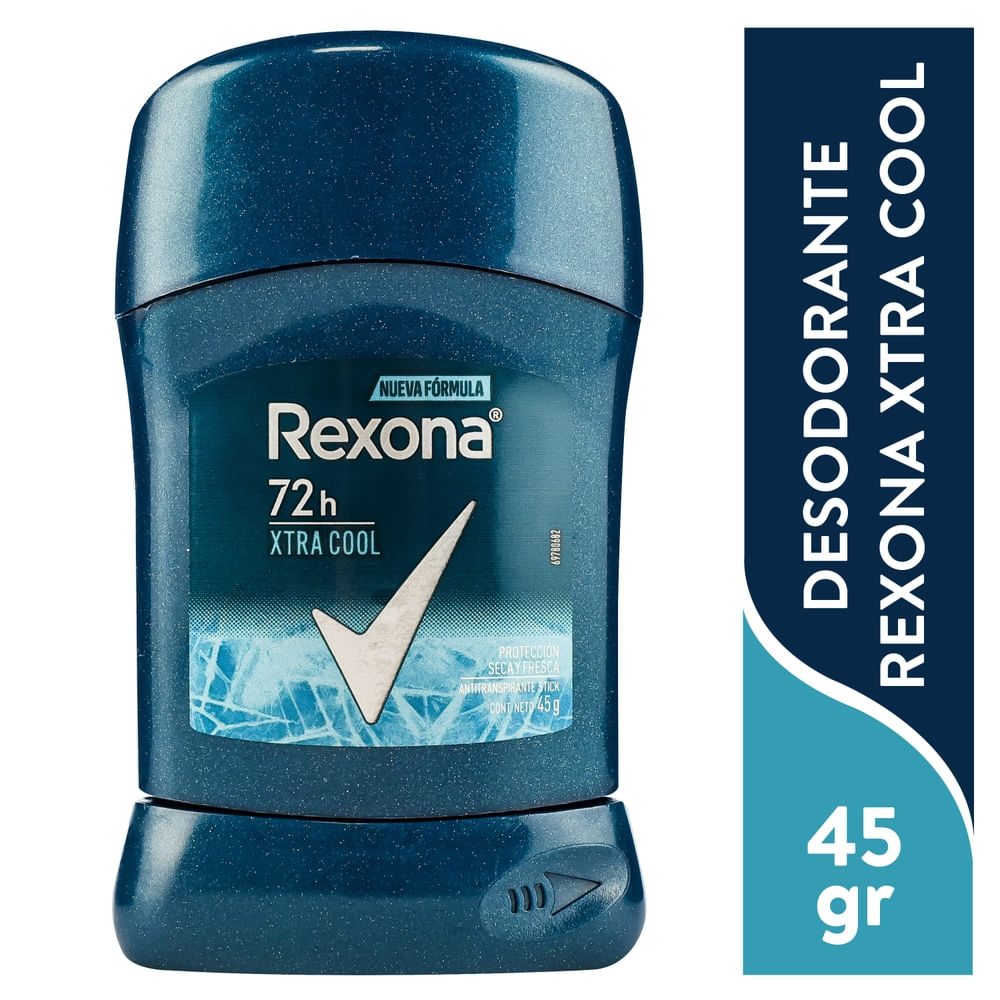 Rexona Desodorante Caballero Xtra Cool Barra 45 g