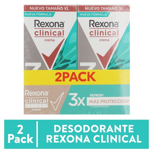 Crema Rexona Refresh Clinical  2 Pack - 116 g