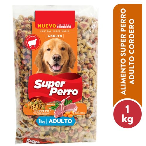 Alimento Super perro, adulto Cordero -1 kg