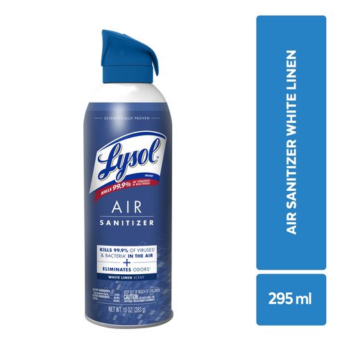 Aerosol Lysol Desinfectante White Line - 295 ml