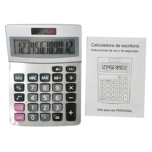 Calculadora Básica Pen Gear Solar de 12 dígitos