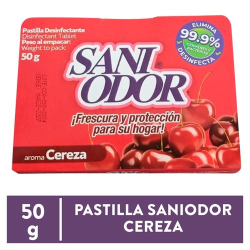 Pastilla Saniodor Cereza - 50 g