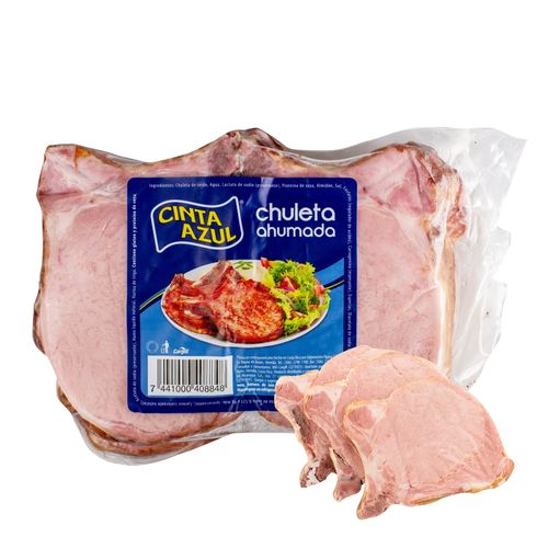 Chuleta Cinta Azul Ahumada - 1 kg