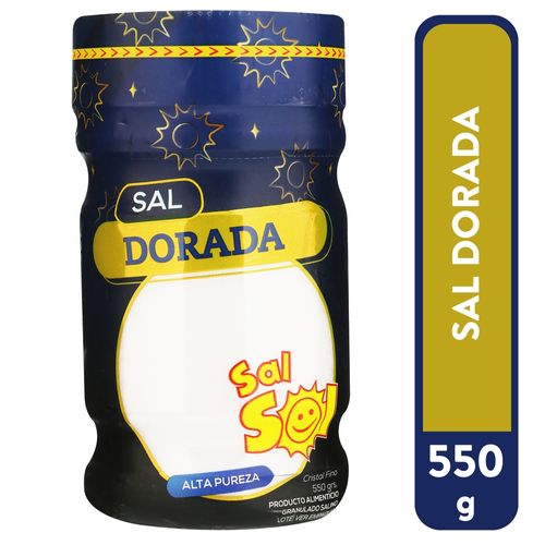 Sal Sol dorada en frasco - 550 g