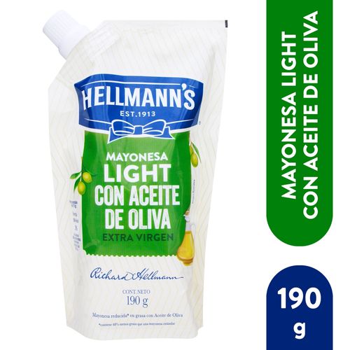 Mayonesa Hellmann's Oliva Light - 190 g