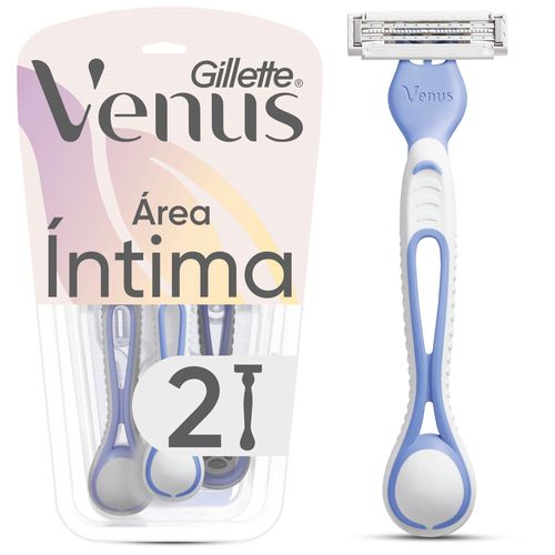 Rasuradora para Mujer Gillette Venus Íntima para la Zona Íntima 2 Uds