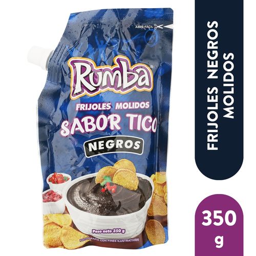 Frijol Rumba molido negro sabor tico - 350 g