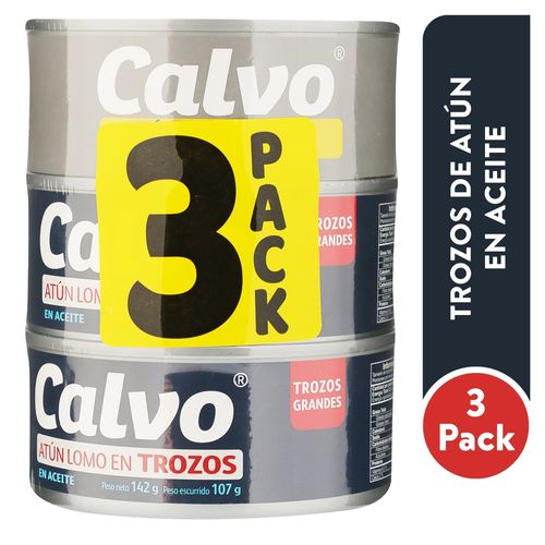 Atún Calvo en aceite 3 pack - 426 g