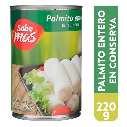 Palmito Sabemas Entero - 220 g