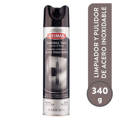 Limpiador De Acero Inoxidable Weiman - 340 g
