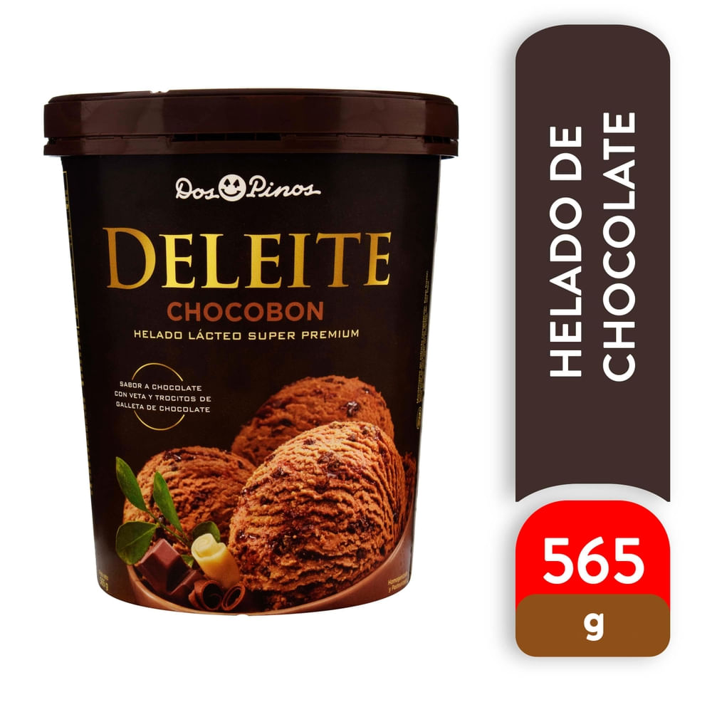 Dos Pinos Helado Deleite Chocobon 565 g