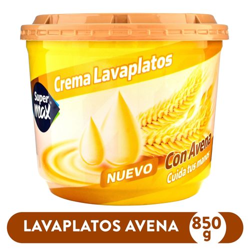 Lavaplatos Supermax Avena -850gr