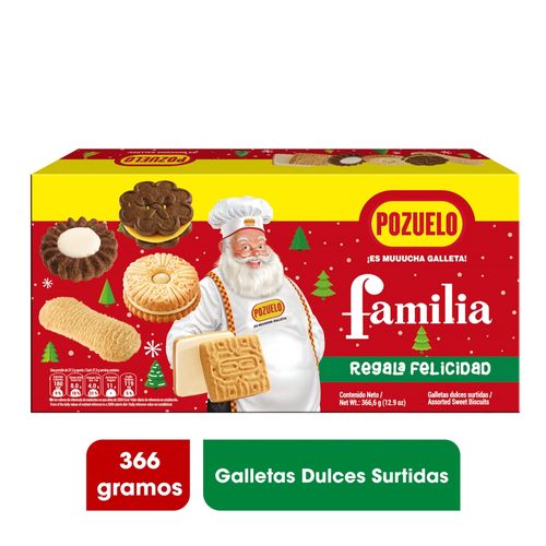 Galleta Pozuelo Familia Especial Navidad - 366 g