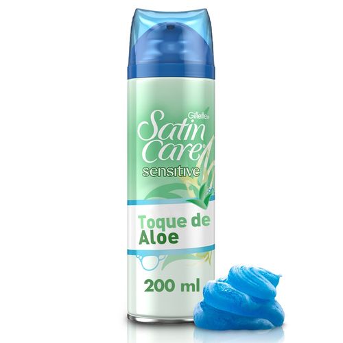 Gel de Rasuradora Gillette Satin Care para Depilar, 200mL