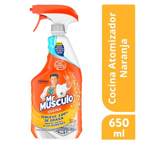 Limpiador Mr Musculo Cocina Naranja Trig - 650ml