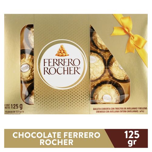 Chocolate Ferrero Rocher 10 Pzas - 125 g