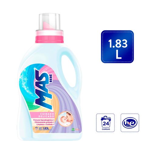 Detergente Líquido Mas Color Bebé -1830 ml